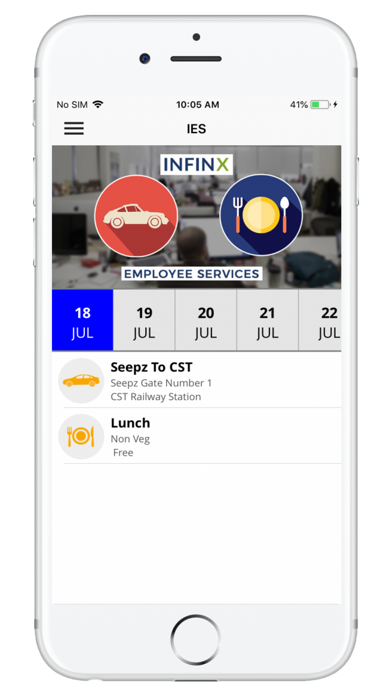 Infinx Employee Services screenshot 2