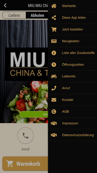 MIU MIU China Thai Food screenshot 3