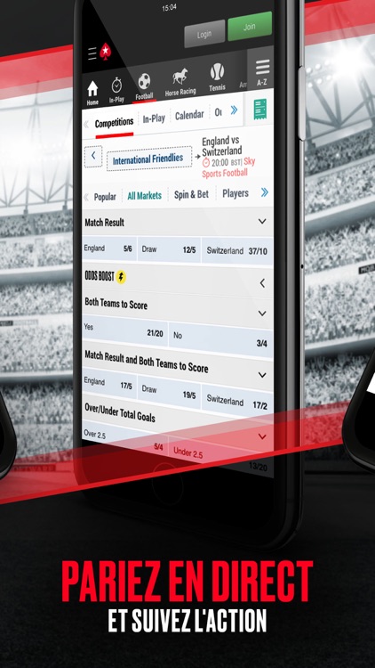 PokerStars Sports - Paris Foot screenshot-3