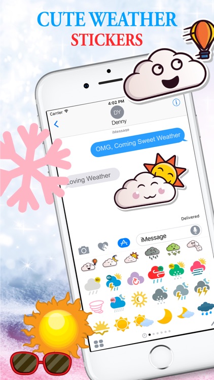 Lovely Weather Stickers screenshot-4