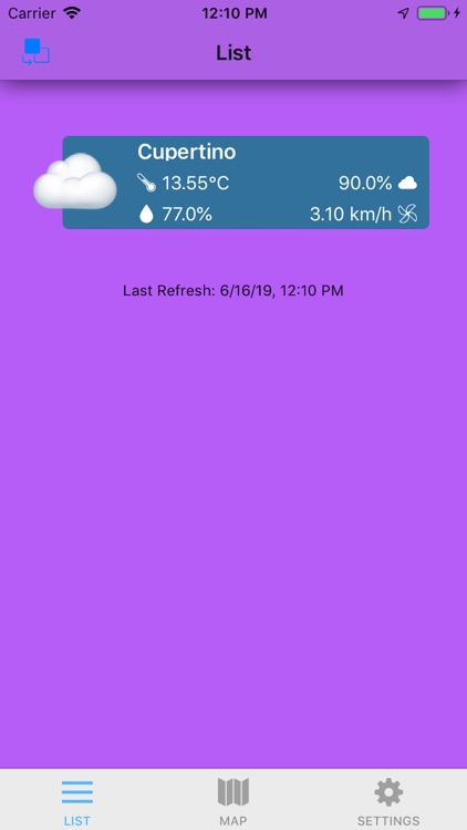Forecast Local City Wether pro