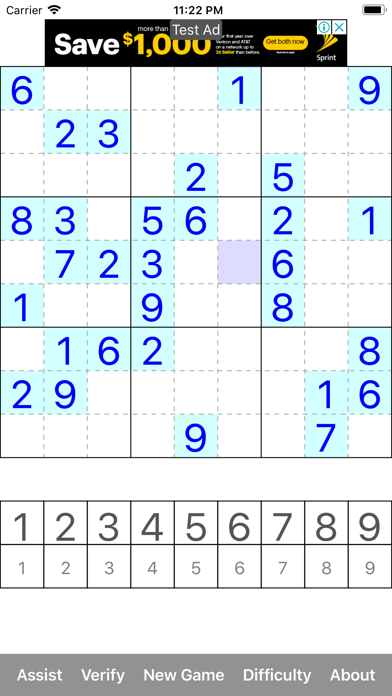 Sudoku Lite Version screenshot 2