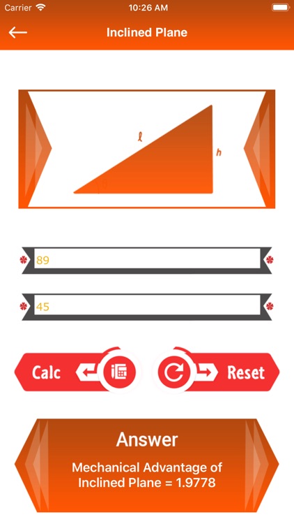 Pully n plane calc tool