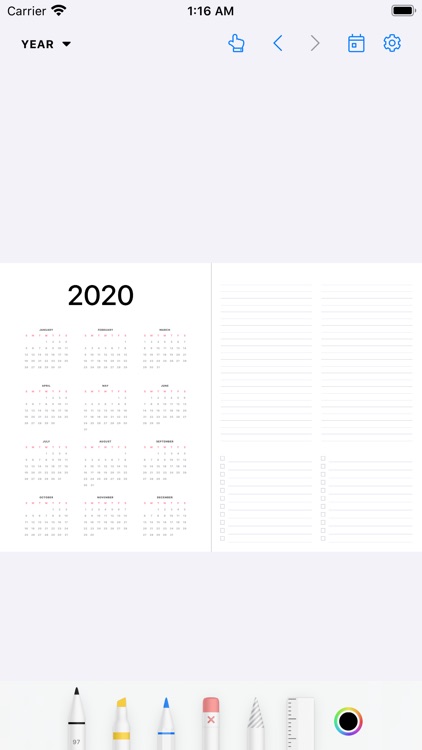 Pencil Planner & Draw Calendar screenshot-6