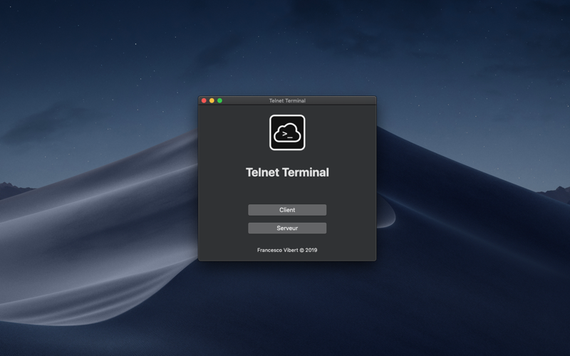 Telnet Terminal screenshot 2