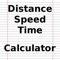 Distance Speed Time Calculator
