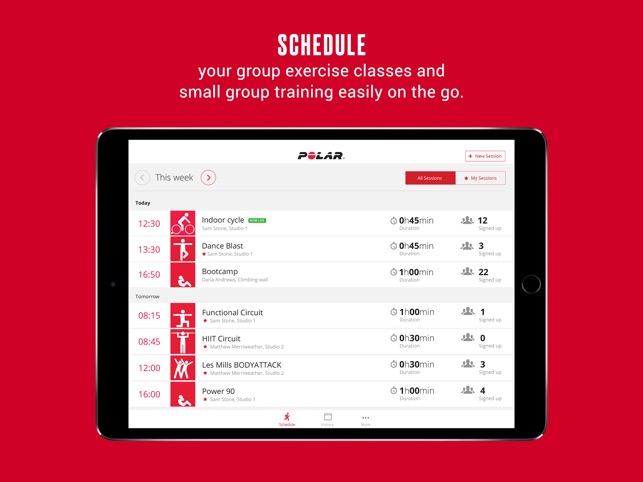 Polar Club: Group fitness app(圖3)-速報App