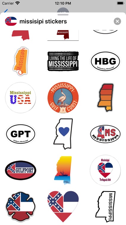 Mississippi - USA stickers