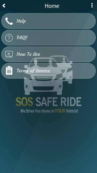 How to cancel & delete SOS Safe Ride from iphone & ipad 2