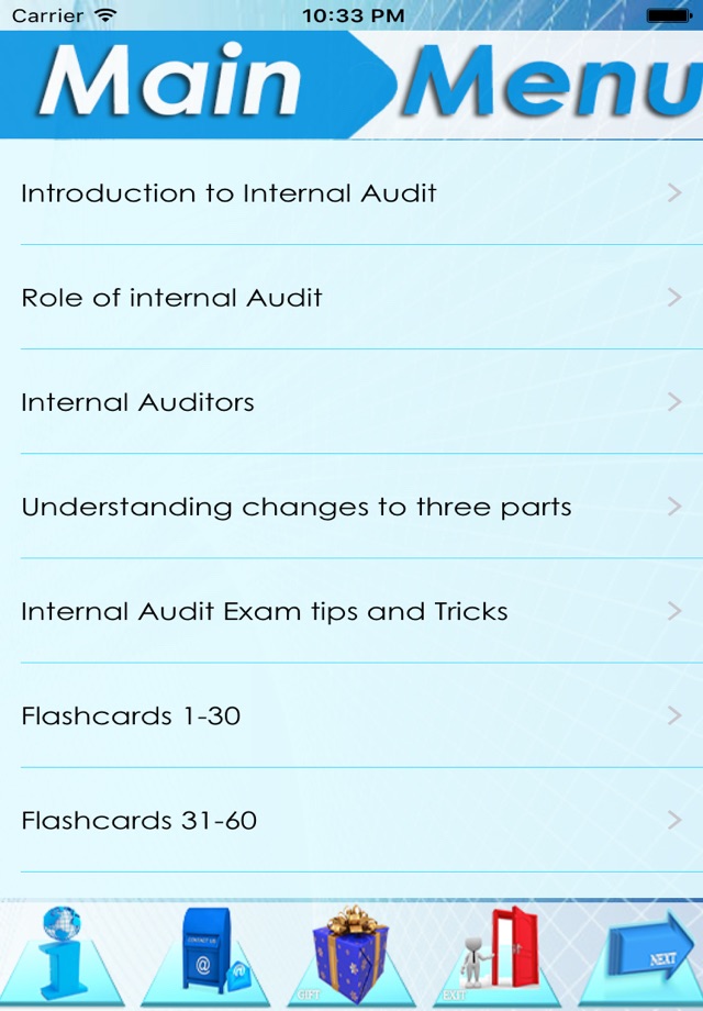 Internal Audit Exam Part1 screenshot 2