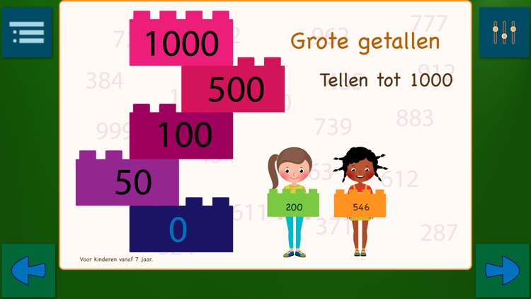 Tellen tot 1000