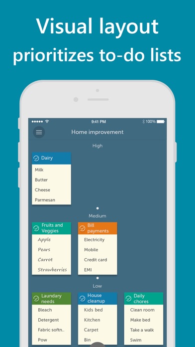 Orderly - Reminders, Tasks & To Do Lists Screenshot 2