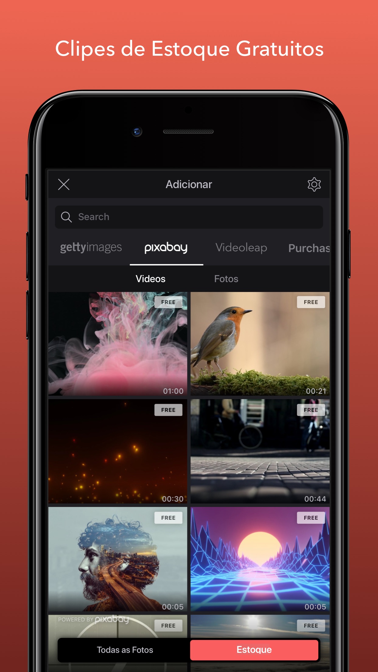 Screenshot do app Enlight Videoleap