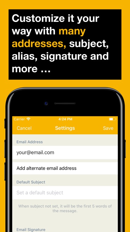 Email Me - Send Notes & Memos screenshot-5
