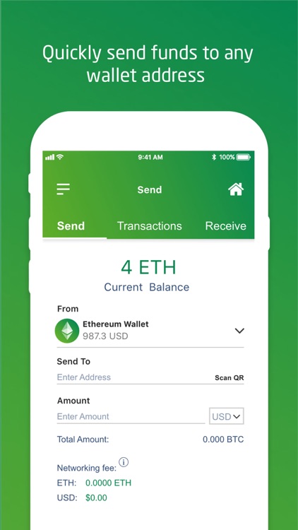 SwiftCoin - Crypto Wallet