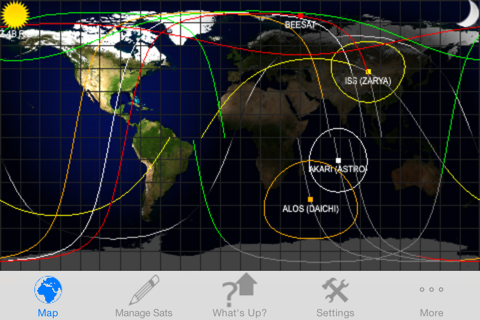 Satellite Tracker Classic screenshot 2
