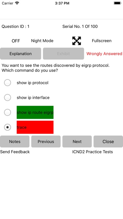 Exam Sim For ICND2® 200-105 screenshot-7