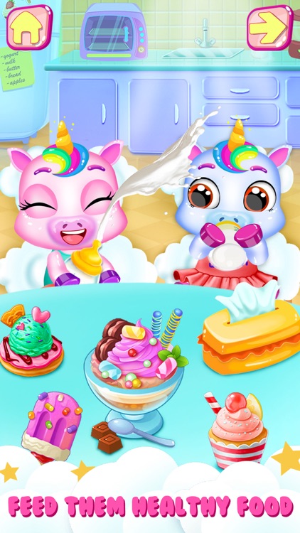 My Unicorn Pet Nanny House screenshot-0