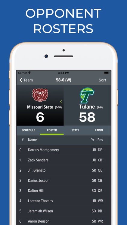 Tulane Football Schedules screenshot-8