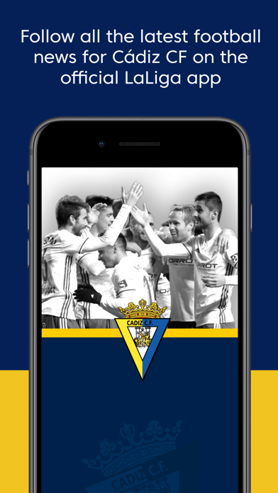 How to cancel & delete Cádiz CF - App Oficial from iphone & ipad 1