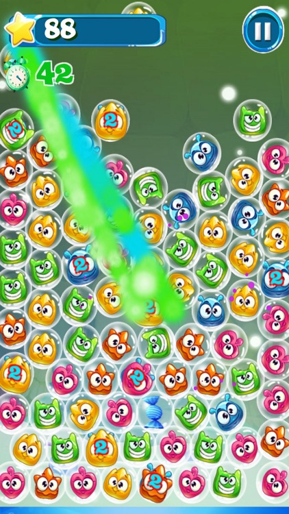 Monter Bubble Funny Shot