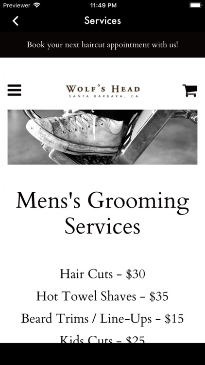 Wolfs Head Barber Shop