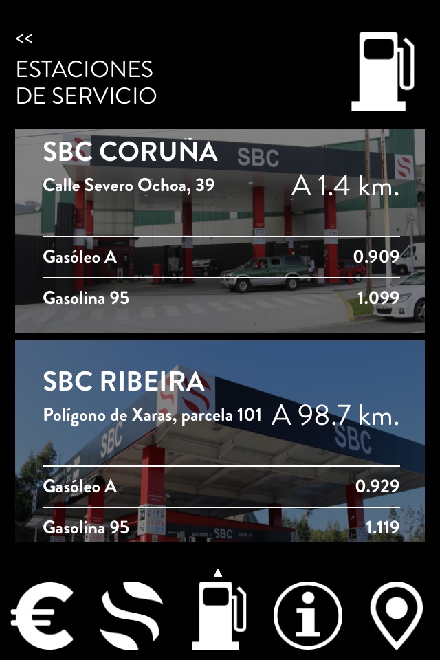 SBC Gasolineras screenshot 4