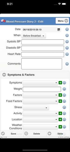 Blood Pressure Diary 2(圖2)-速報App