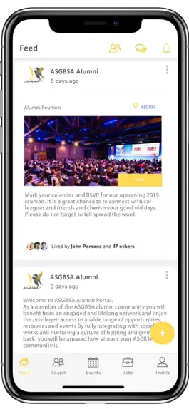 Game screenshot ASGBSA Alumni mod apk