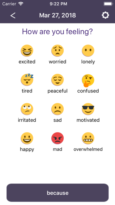 Mood Ring: Your Emoji Journal screenshot 2