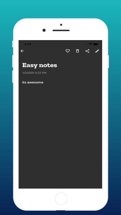 Easy Notes App screenshot 2