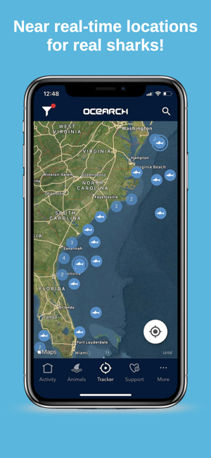 OCEARCH Shark Tracker(圖1)-速報App