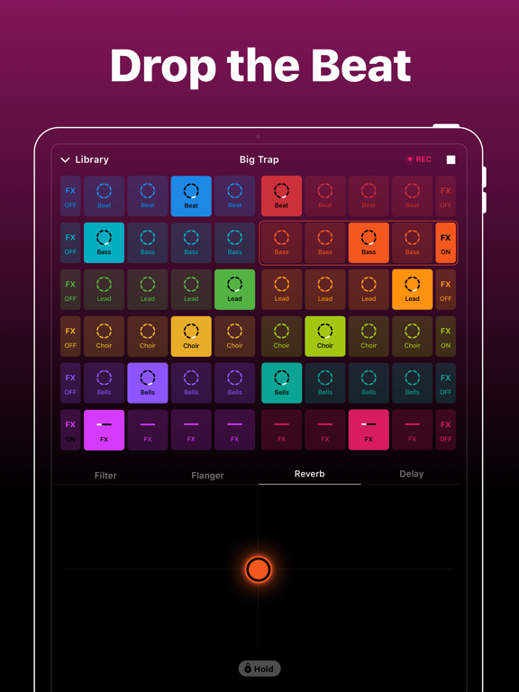 iPad Image of Groovepad - Music & Beat Maker