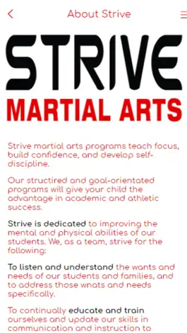 Game screenshot STRIVE MARTIAL ARTS hack