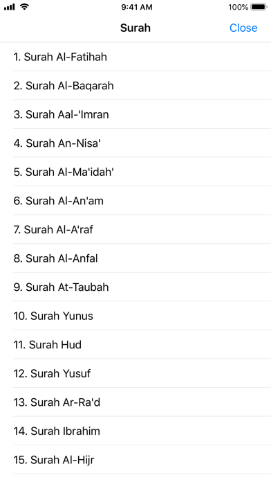 How to cancel & delete Quran Audio Player (Al Afasy) from iphone & ipad 3