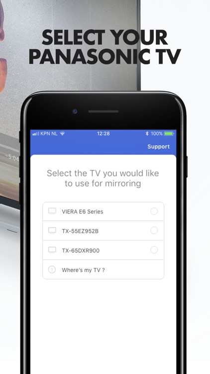 Mirror for Panasonic Smart TV