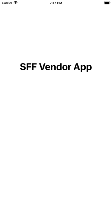 SFF Vendor App screenshot 3