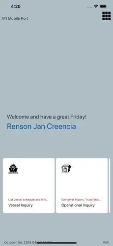 Captura de Pantalla 3 ATI MPort iphone