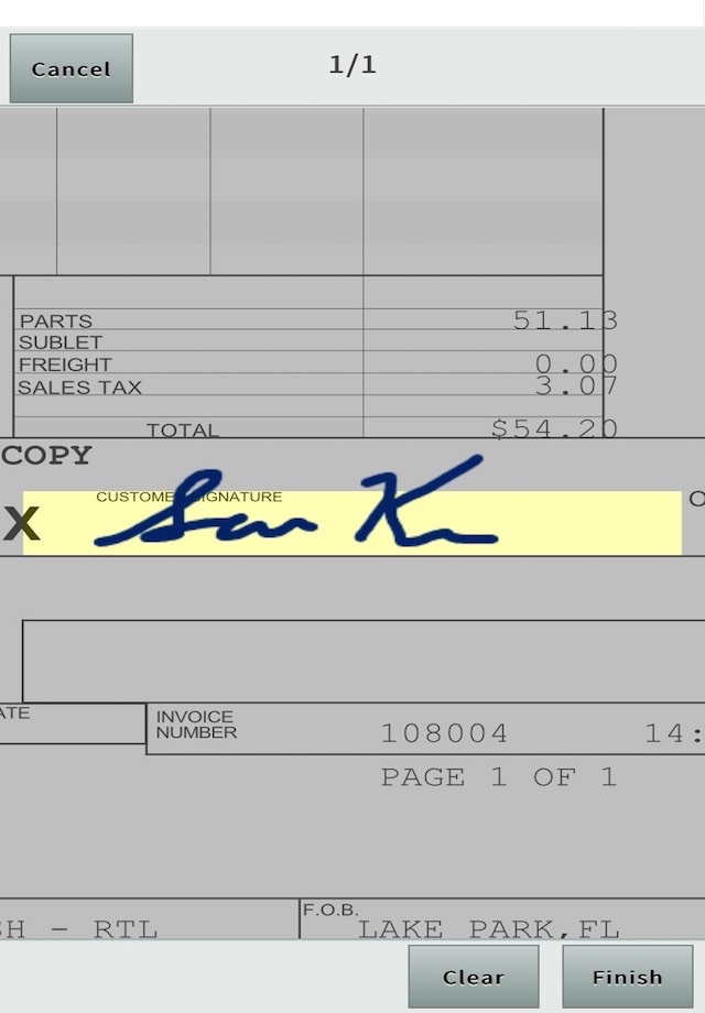 CDK eSignature screenshot 2