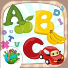 Alphabet coloring book games