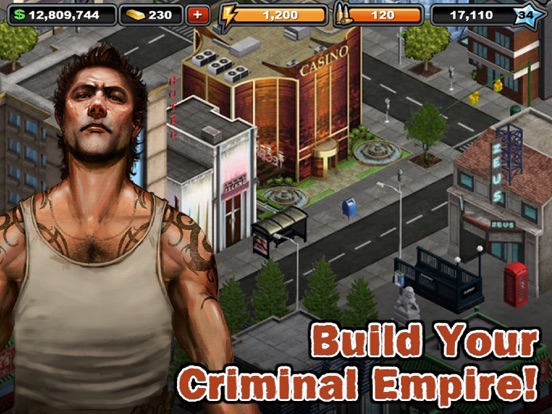 Crime City iPad app afbeelding 2