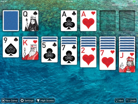 Real Solitaire for iPad screenshot 2