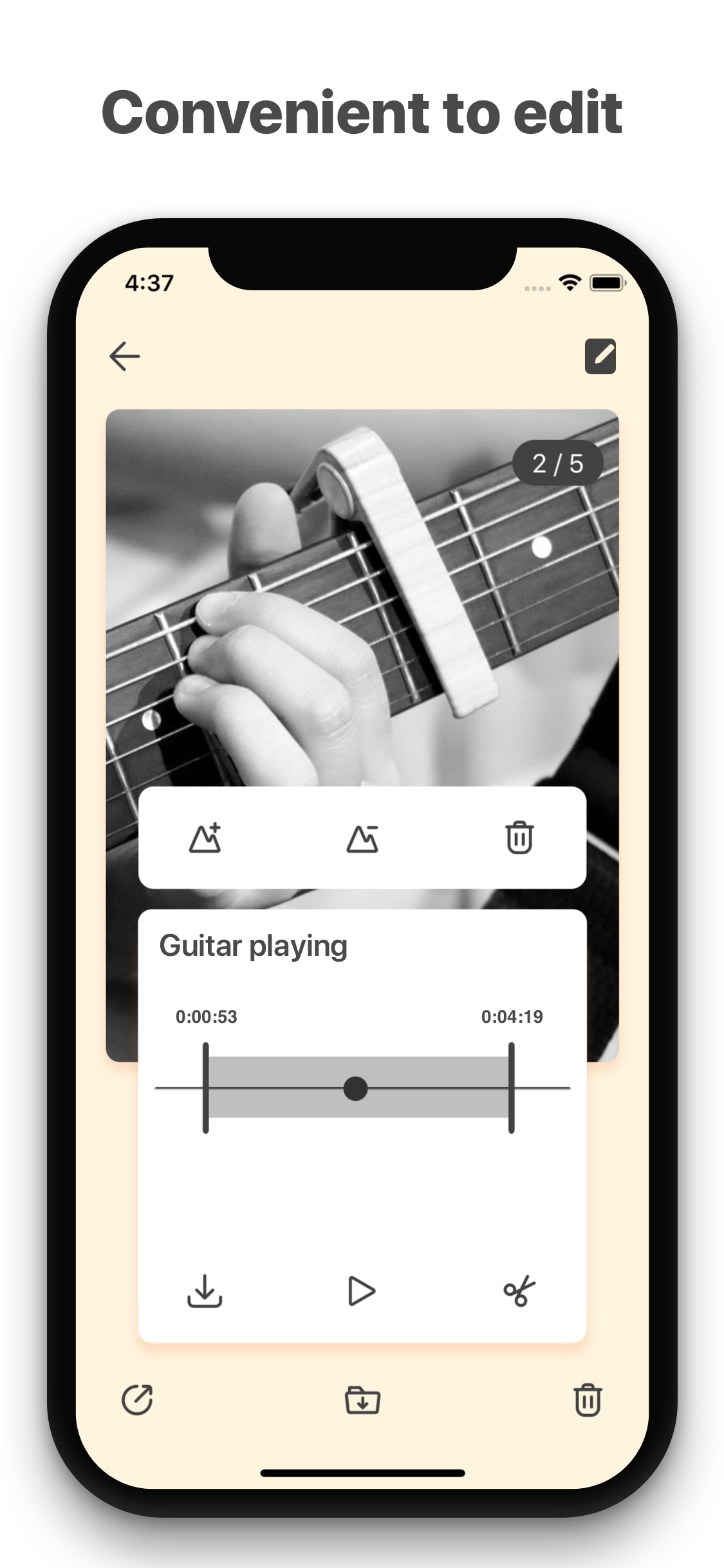 Screenshot do app Gravador-dictafone
