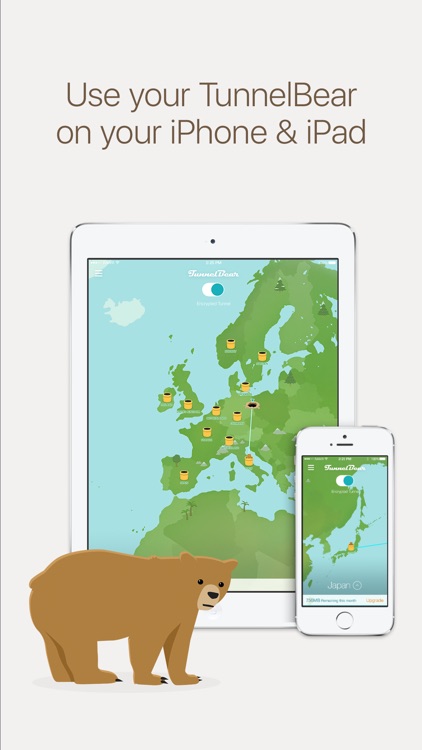 TunnelBear VPN & Wifi Proxy