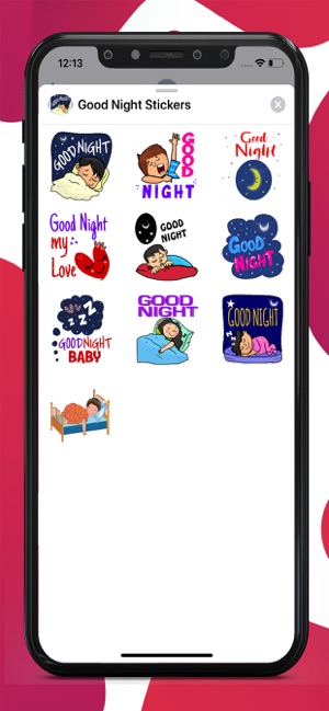 Good Night Sweet Stickers