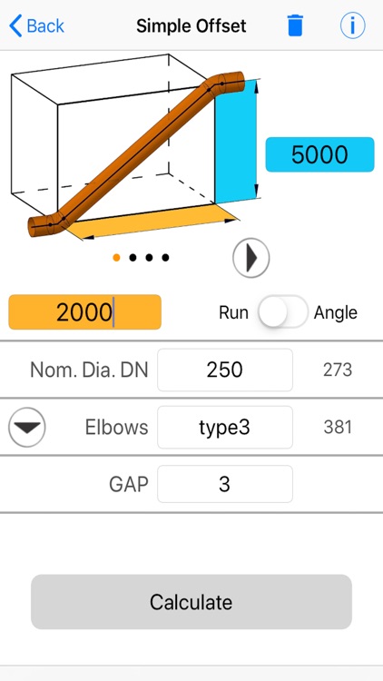 Offset Calc App