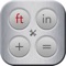 Carpenter Calculator lets you calculate feet and inches easily and display the results on a visual tape measure