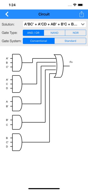 Karnaugh & Algebraic Minimizer(圖3)-速報App