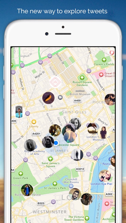 Tweetmap for iPhone & iPad