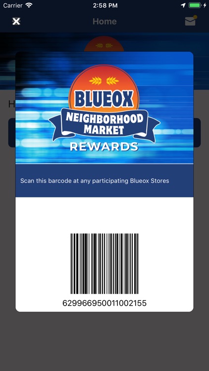 Blueox Rewards